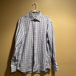 Men's Bugatchi Uomo Shaped Fit Shirt - Size XL